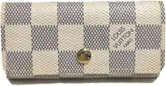 Louis Vuitton Pre-owned Canvas key-holders - Dames - Vintage Accessoires - Wit - ONE Size - Vintage