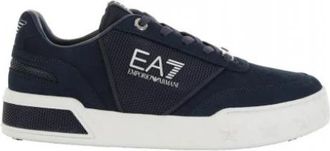 Emporio Armani X8X121 Xk 359 R649 Sneakers - Heren - Sneakers - Blauw - 41 1/3 EU - Leer - Schoenen