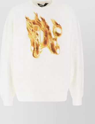 Palm Angels cotton printed regular-fit sweatshirt