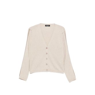 Fabiana Filippi Bead-embellished V-neck Cardigan