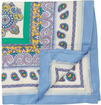 Etro Printed Silk Scarf