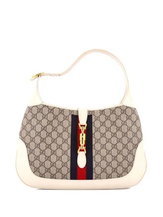 Gucci Jackie 1961 GG Coated Canvas Medium hobo bag - women - Fabric - One Size - Brown