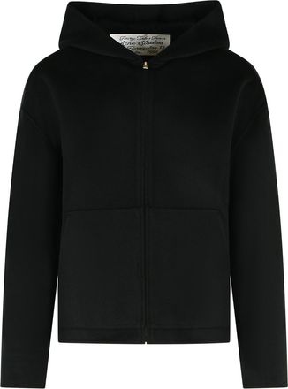 Acne Studios Black Hip Length Wool-Cashmere Jacket