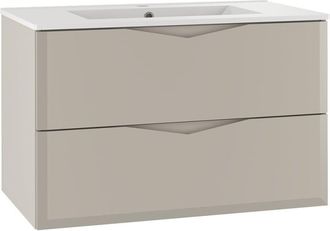 Petits Meubles Mueble lavabo encastrado estratificado 80cm