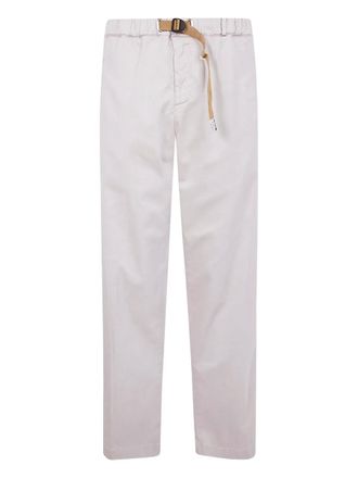 White Sand drawstring-fastening trousers