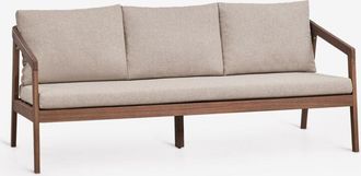 Sklum Sof&aacute; De Jard&iacute;n De 3 Plazas En Madera De Acacia Kaela Sklum