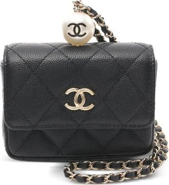 Chanel Portamonete con battente 2021-2022 - Nero