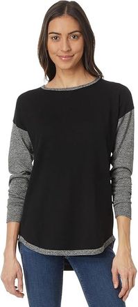 Smartwool Shadow Pine Colorblock Sweater Womens Sweater Black : SM, Nylon/Polyester/Wool