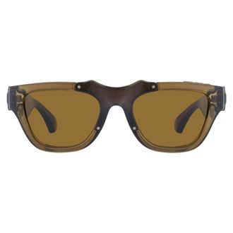 Burberry Dark Brown Square Unisex Sunglasses BE4445U 414373 53