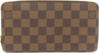Louis Vuitton Brown Damier Canvas Damier Canvas Long Wallet (Bi-Fold) (Pre-Owned)