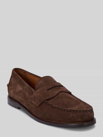 Polo Ralph Lauren Loafer aus Veloursleder in Dunkelbraun, Gr&ouml;&szlig;e 45