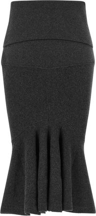 Jacquemus La Jupe Fiocco Skirt - Charcoal