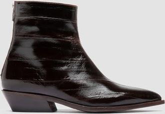 Officine Creative Noelie DD 109 Leather Ankle Boots in Brown at Nordstrom, Size 39.5
