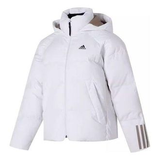 adidas (WMNS) adidas Dy Hooded Down Jackets White IL8935