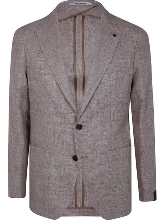 Tagliatore silk blazer - Grey