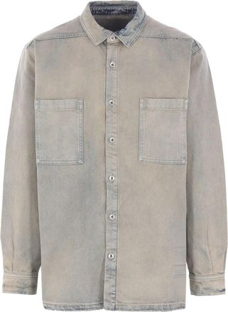 Rick Owens Patch-pockets Denim Jacket