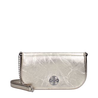 Tory Burch Gouden Leren Schoudertas