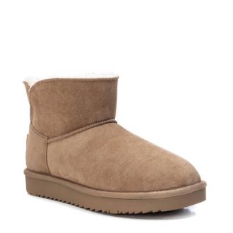 Xti Womens Winter Booties In Beige/khaki