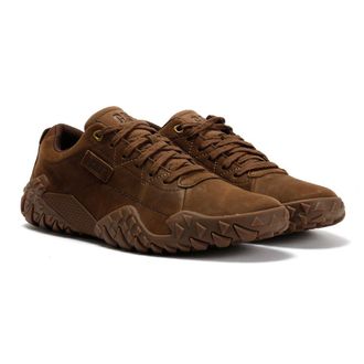 CAT Gridlock Lo Tumbled Nubuck Heren Carafe Veterschoenen