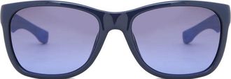 Lacoste L662S424 Wayfarer-Style Sunglasses - Blue