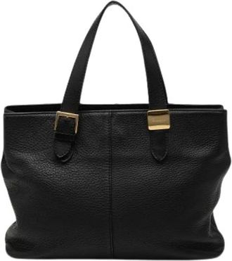 Burberry Pre-owned Tote Bags, female, Black, Size: ONE SIZE Pre-owned Vintage Tote
