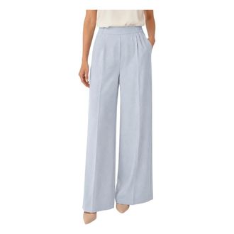 Imperial Wide Trousers, female, Blue, Size: XS P9A0Laz Palazzo Trousers