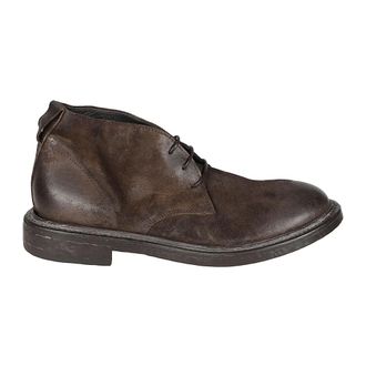 Moma Moma, Schoenen, Heren, Bruin, 43 EU, Leer, Bristol Enkellaarzen