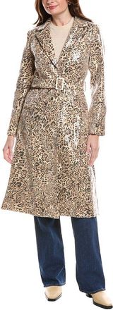 Hutch Hana Sequin Trench Coat