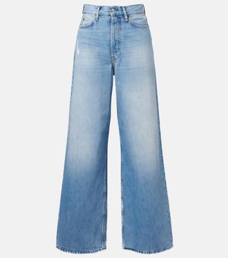 Acne Studios 1981 mid-rise wide-leg jeans