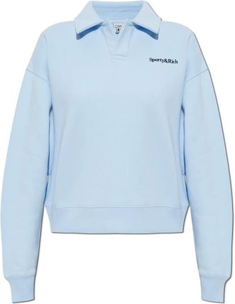 Sporty & Rich Donna, Top, Blu, L, new
