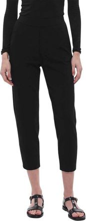 Stella McCartney Black Tapered Flat Front Pants