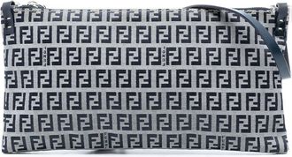 Fendi Pre-owned Fendi Zucchino Canvas Crossbody Ladies 71-16330-1-012