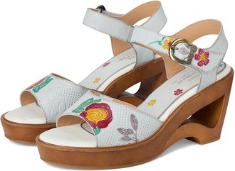 L'Artiste by Spring Step Coolchic Womens Wedge Shoes White : EU 42 (US Womens 10.5-11) M, Leather