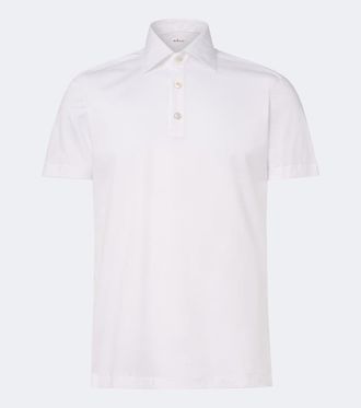 Kiton Cotton jersey polo shirt
