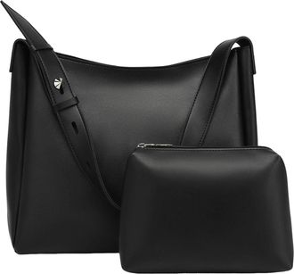 Generic Women Handbags Large Tote Shoulder Bag Crossbody Bag for Women Slouchy PU Leather Ladies Top Handle Satchel Hobo 2PCS with Purse Set Birthday Gifts fo