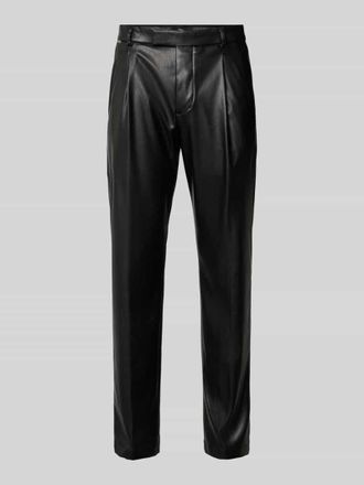 Cinque Hose in Leder-Optik Modell SALTO in Black, Gr&ouml;&szlig;e 44