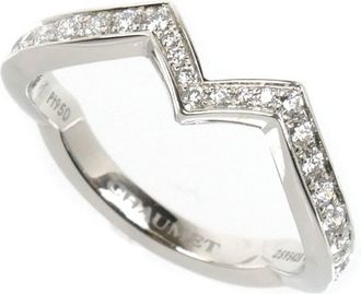 Chaumet Platinum 950 Band Ring (Pre-Owned)