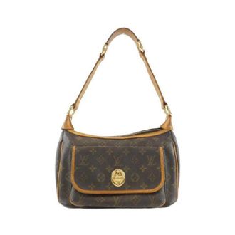 Louis Vuitton Pre-owned Shoulder Bags, female, Brown, Size: ONE SIZE Pre-owned Monogram Shoulder Bag