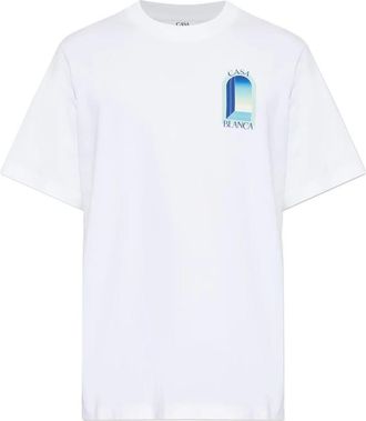 Casablanca Arches Gradient-arch T-shirt