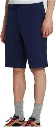 Woolrich Clic Sport Shorts - Heren - Korte Broeken - Blauw - W30 - Katoen - Korte Broeken