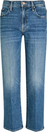 Mother The Mid Rise Rambler Slim Straight-leg Stretch-denim Jeans - Indigo - 27 (W27 / UK8-10 / S)