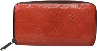 Louis Vuitton Pre-owned Wallets, female, Red, Size: ONE SIZE Pre-owned Leather Wallet