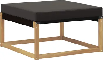 vidaXL Reposapi&eacute;s De Exterior Madera De Acacia S&oacute;lida Blanco Vidaxl
