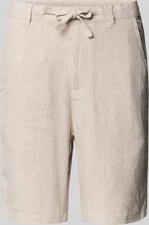 Jack & Jones Jack & Jones Regular Fit Shorts mit Tunnelzug Modell MYKONOS in Beige, Größe XL