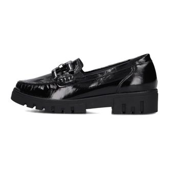 Waldl&auml;ufer Schoenen, Dames, Zwart, 38 1/2 EU, Dames Instappers H Serena Zwart