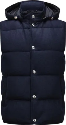 Eleventy Jassen, Heren, Blauw, 2Xl, Vests