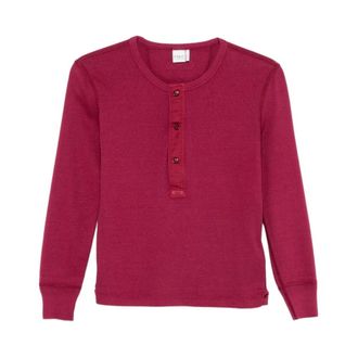 Chlo&eacute; Top a maniche lunghe con abbottonatura - - Tops - Donna - Rosa - S