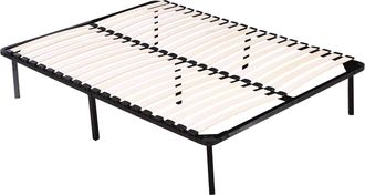 Habitat et Jardin Habitat Et Jardin - Sommier Con Lamas- 140 X 190 Cm - 20 Lamas