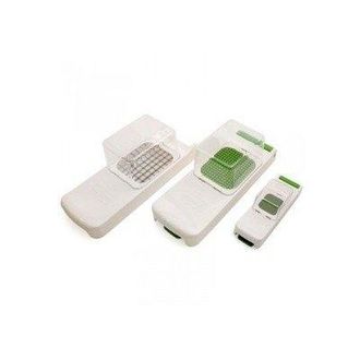 Ninja Alligator Set De 3 Cortavegetales Verde Ergon&oacute;mico