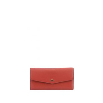 Pourchet Accessoires, Dames, Roze, ONE Size, Leer, Grand Porte-monnaie